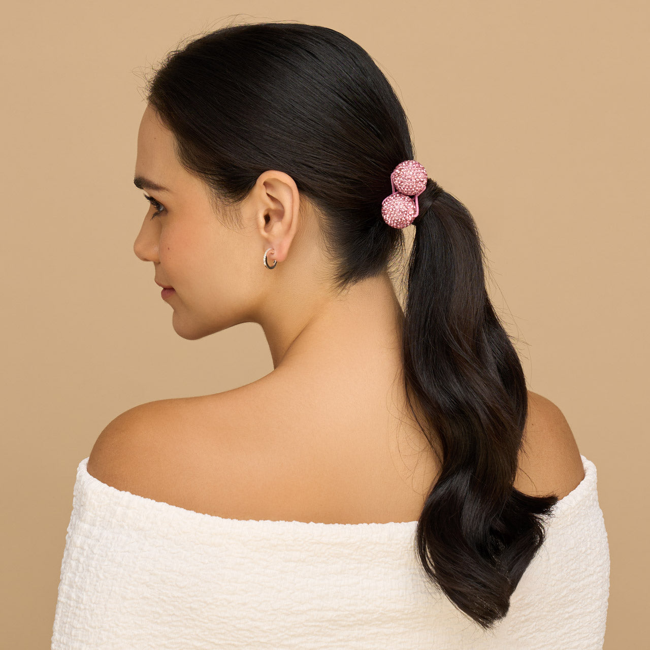 Red & Pink Bubble Hair Ties - Image 5