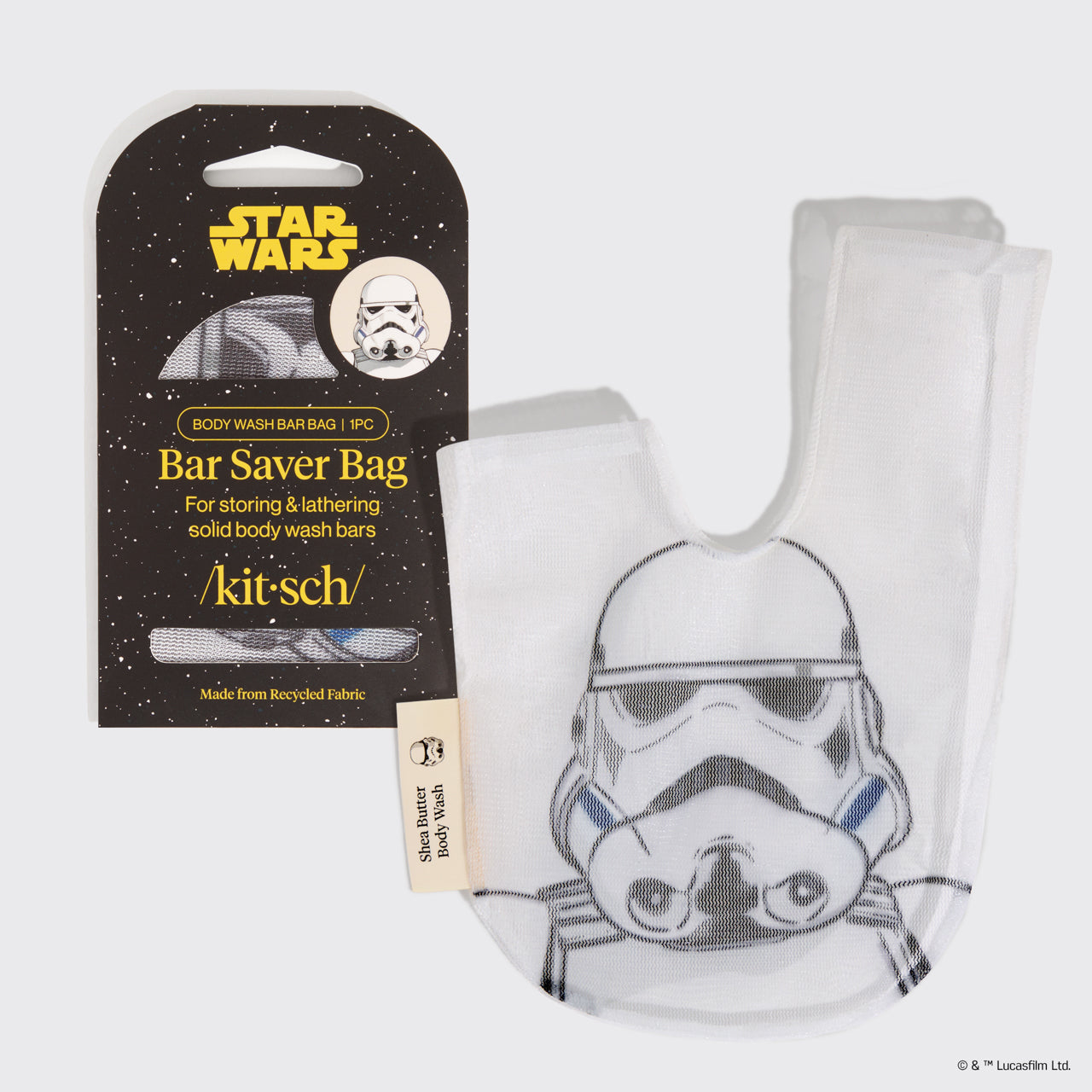 Star Wars & Kitsch Body Bar Saver Bag - Stormtrooper
