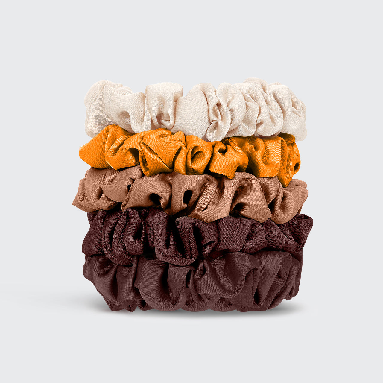 Sedona Satin Petite Scrunchies 5pc Set - Image 3