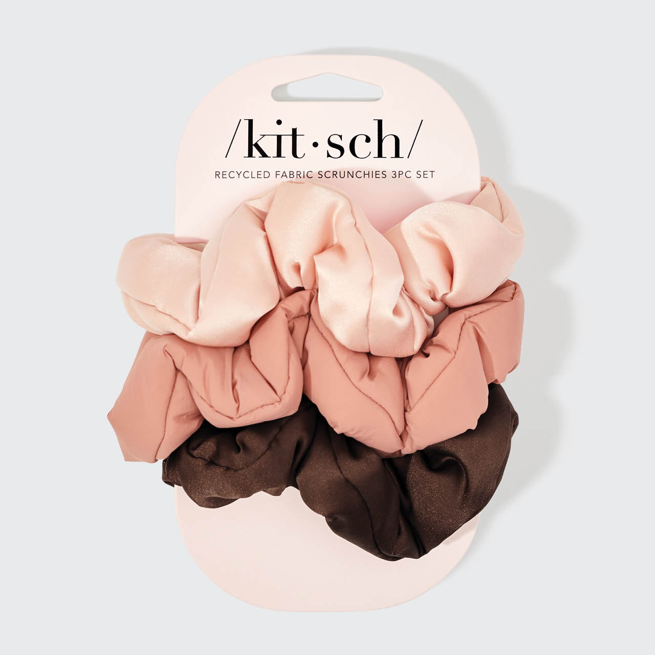 Alternative view of Rosewood Cloud Scrunchies 3pc Set