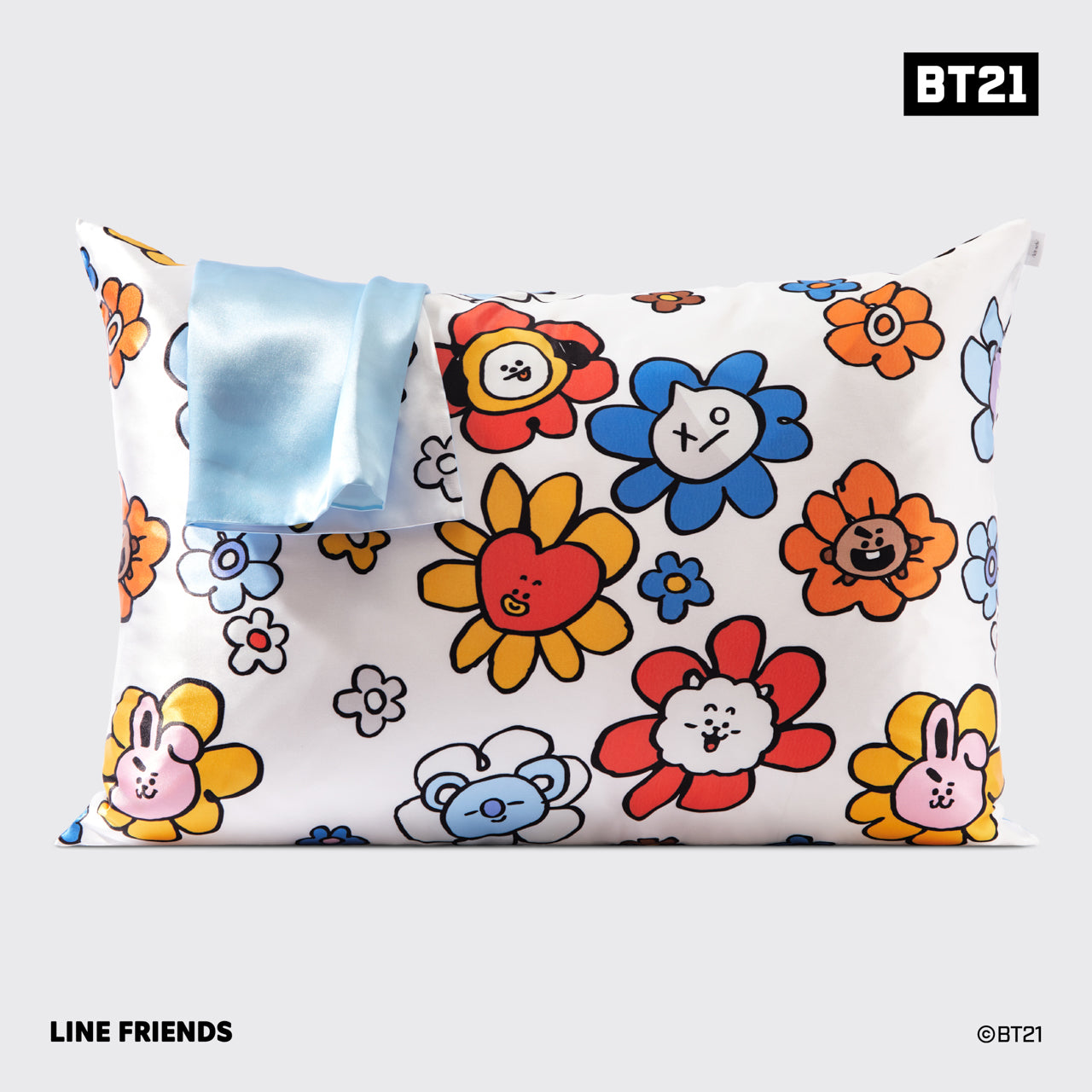 Alternative view of Kitsch x BT21 Satin Pillowcase in KOYA