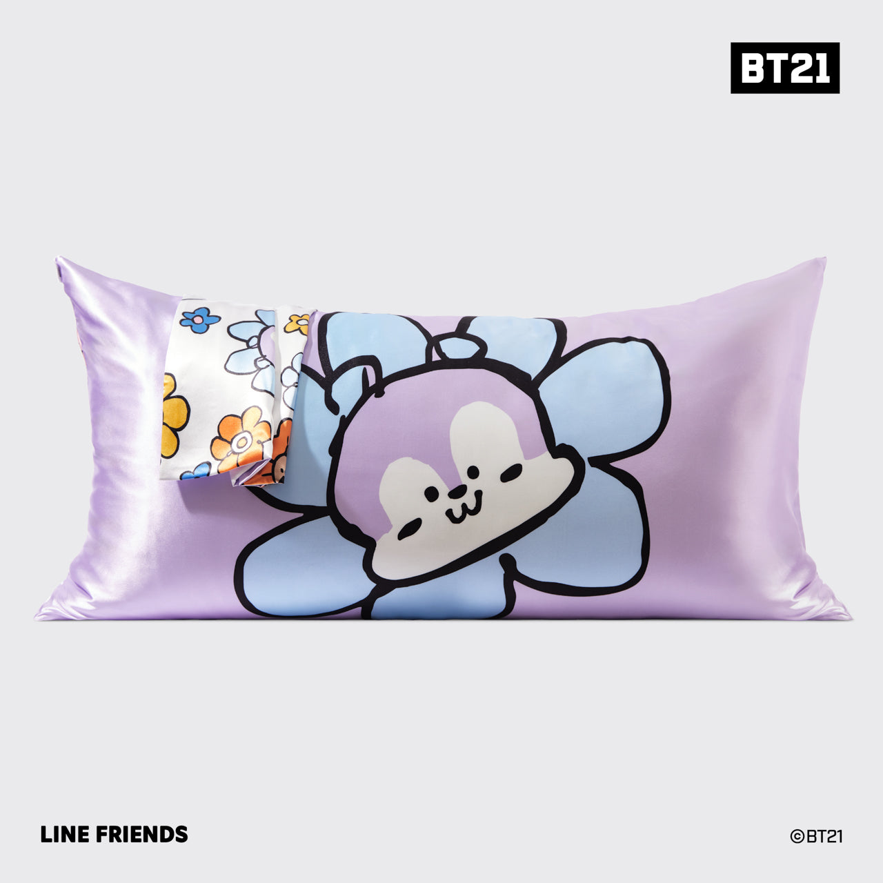 Kitsch x BT21 Satin Pillowcase in MANG - King - Image 6