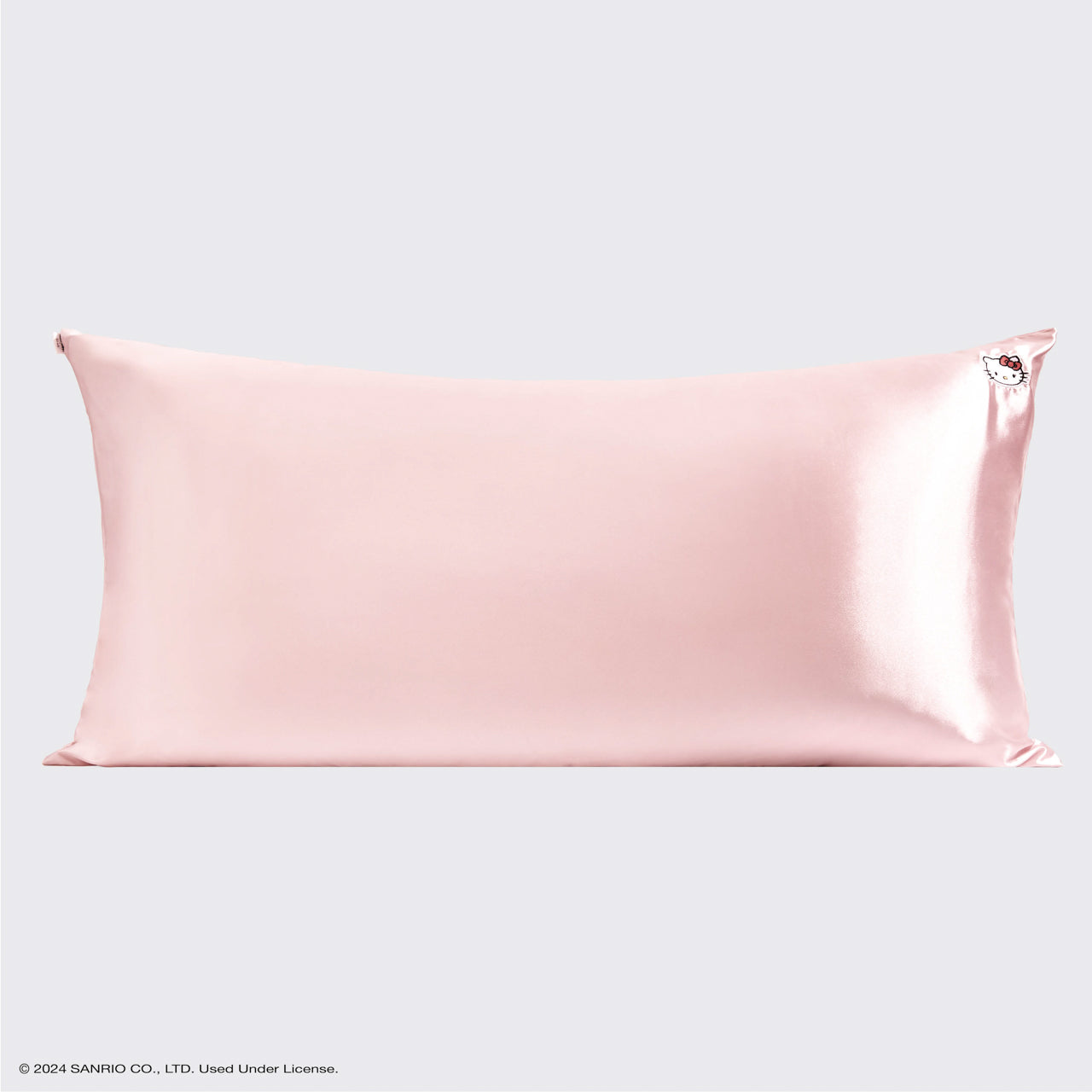 Kitsch x Hello Kitty Satin Pillowcase in Pink Hello Kitty Face - King - Image 2