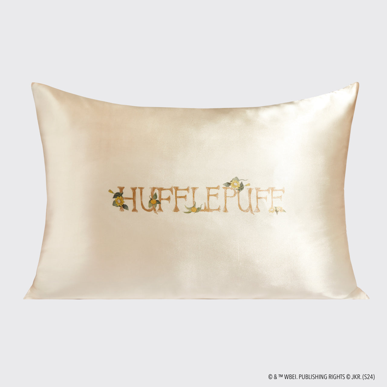 Alternative view of Kitsch x Harry Potter Satin Pillowcase in Hufflepuff