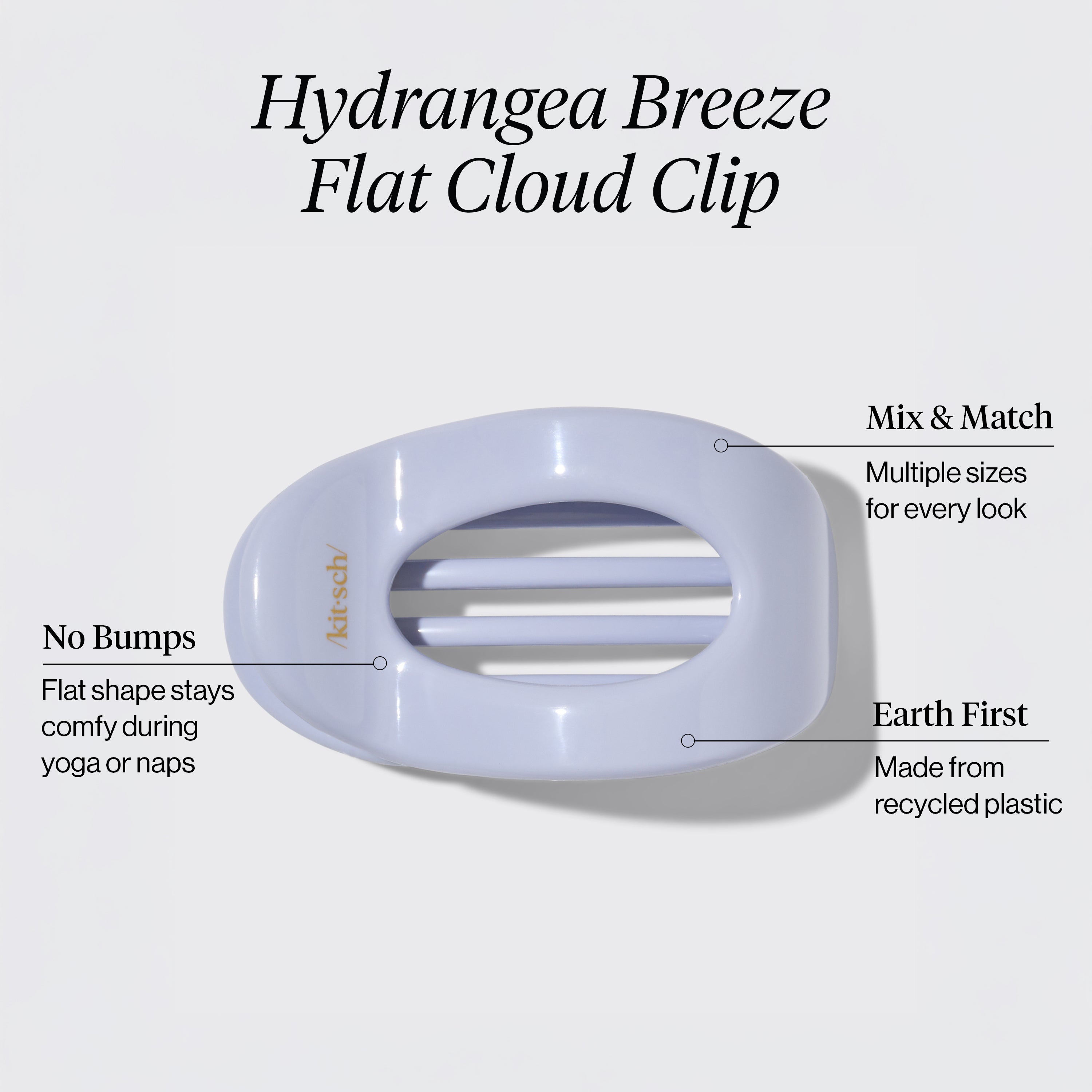 Alternative view of Hydrangea Breeze Flat Cloud Clip - Medium