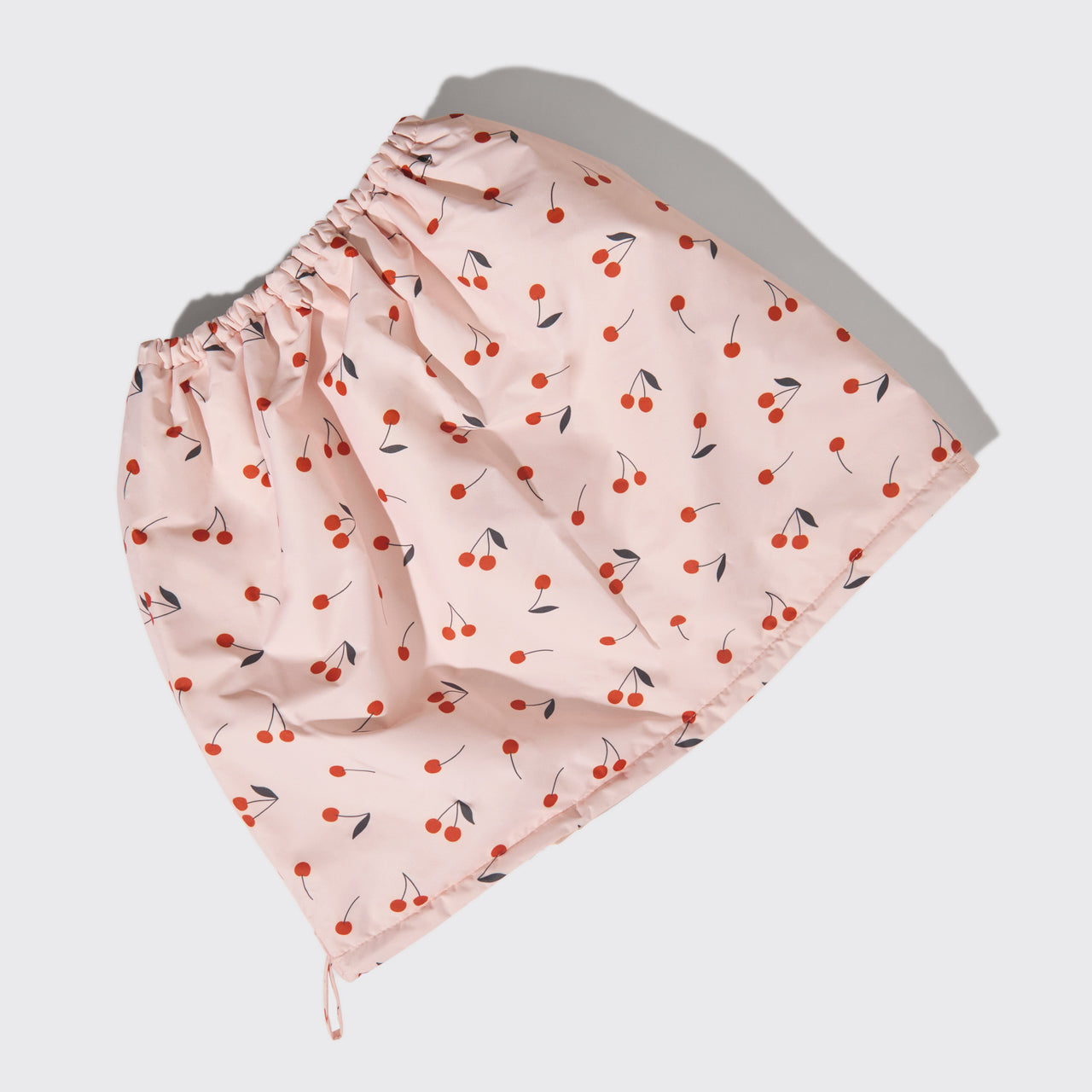 Cherry Print Satin Shower Cap - Image 4