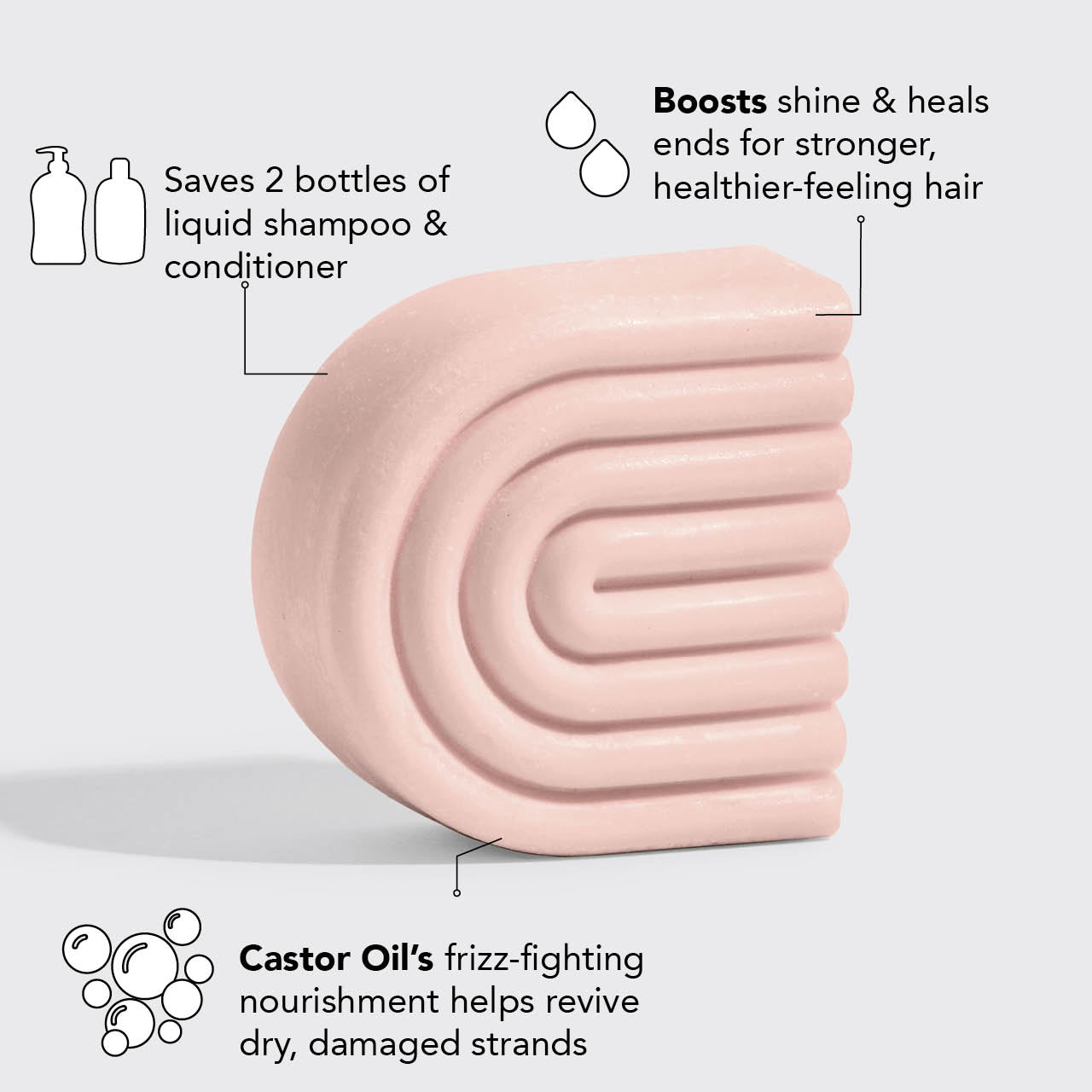 Castor Oil Nourishing Conditioner Bar - Image 3