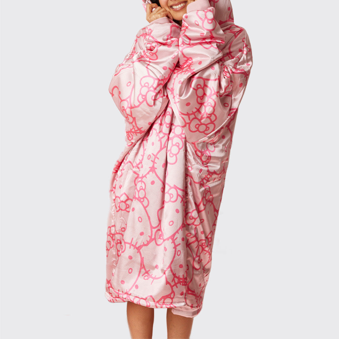 Kitsch x Hello Kitty Satin Glazey in Pink Kitty Faces - Image 4